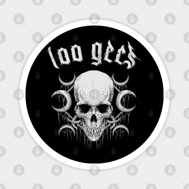 100 gecs in the darkness Magnet by ramon parada